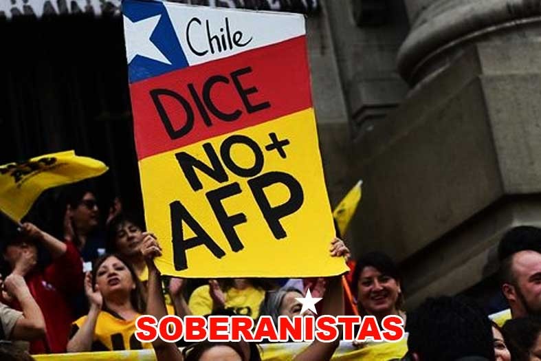 A Parar la Estafa Previsional de Boric, Jara y sus amigos capitalistas: No + AFP